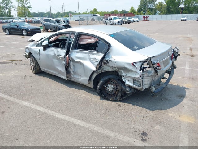 45685884 :رقم المزاد ، 19XFB2F53DE006648 vin ، 2013 Honda Civic Lx مزاد بيع