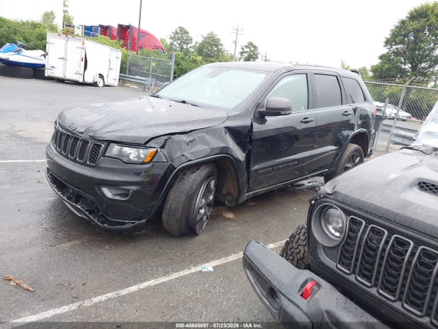 Aukcja sprzedaży 2021 Jeep Grand Cherokee 80th Anniversary 4x4, vin: 1C4RJFBG0MC619817, numer aukcji: 45685897