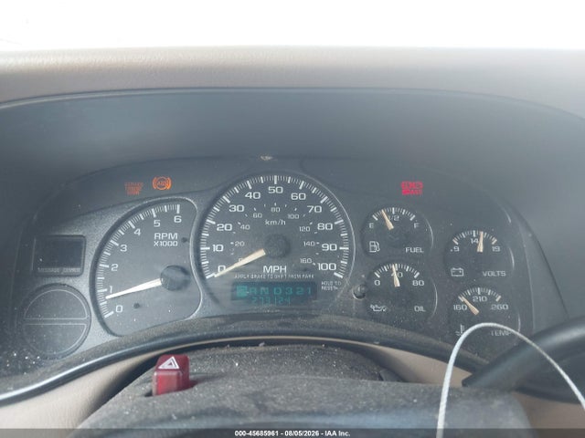 Aukcja sprzedaży 2002 Gmc Yukon Xl 1500 Slt, vin: 1GKEC16ZX2J219915, numer aukcji: 45685961