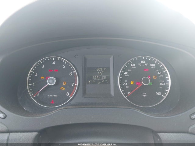 Aukcja sprzedaży 2012 Volkswagen Jetta 2.5l Se, vin: 3VWDP7AJ0CM073204, numer aukcji: 45686077