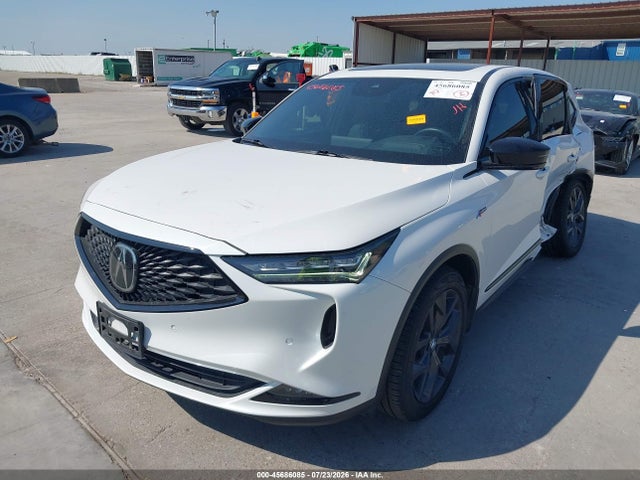 2023 Acura Mdx A-spec მანქანა იყიდება აუქციონზე, vin: 5J8YE1H04PL017358, აუქციონის ნომერი: 45686085