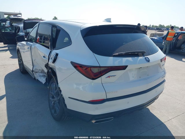 2023 Acura Mdx A-spec მანქანა იყიდება აუქციონზე, vin: 5J8YE1H04PL017358, აუქციონის ნომერი: 45686085
