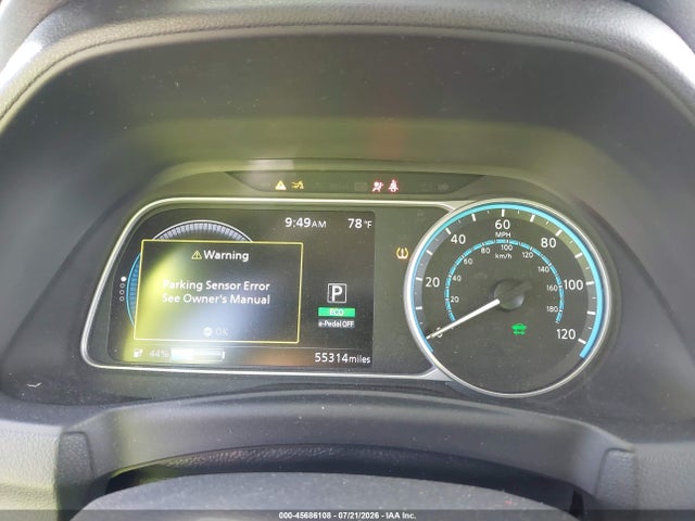 Aukcja sprzedaży 2021 Nissan Leaf Sv 40 Kwh, vin: 1N4AZ1CV5MC557021, numer aukcji: 45686108