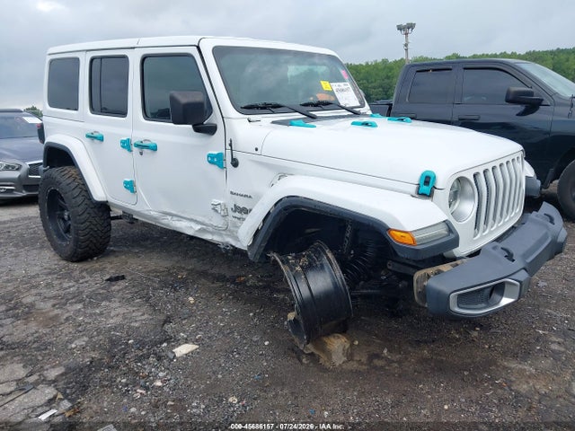 Продаж на аукціоні авто 2018 Jeep Wrangler Unlimited Sahara 4x4, vin: 1C4HJXEG9JW164621, номер лоту: 45686157