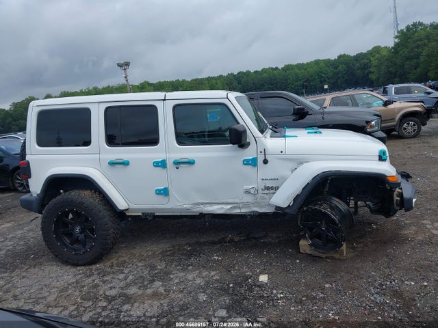 Продаж на аукціоні авто 2018 Jeep Wrangler Unlimited Sahara 4x4, vin: 1C4HJXEG9JW164621, номер лоту: 45686157