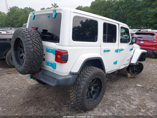 Продаж на аукціоні авто 2018 Jeep Wrangler Unlimited Sahara 4x4, vin: 1C4HJXEG9JW164621, номер лоту: 45686157