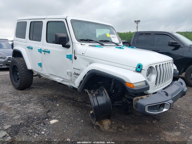 Продаж на аукціоні авто 2018 Jeep Wrangler Unlimited Sahara 4x4, vin: 1C4HJXEG9JW164621, номер лоту: 45686157