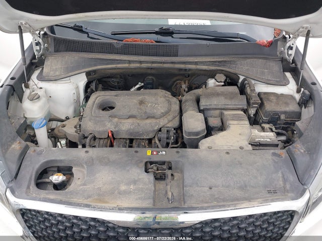 45686177 :رقم المزاد ، 5XYPGDA3XGG012851 vin ، 2016 Kia Sorento 2.4l Lx مزاد بيع
