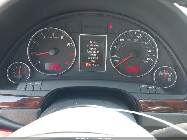 45686191 :رقم المزاد ، WAUDF78E58A112188 vin ، 2008 Audi A4 2.0t مزاد بيع