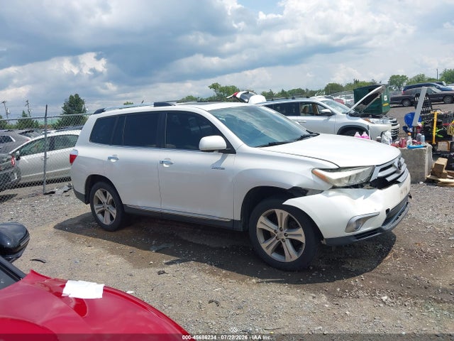 45686234 :رقم المزاد ، 5TDDK3EH9CS154297 vin ، 2012 Toyota Highlander Limited V6 مزاد بيع