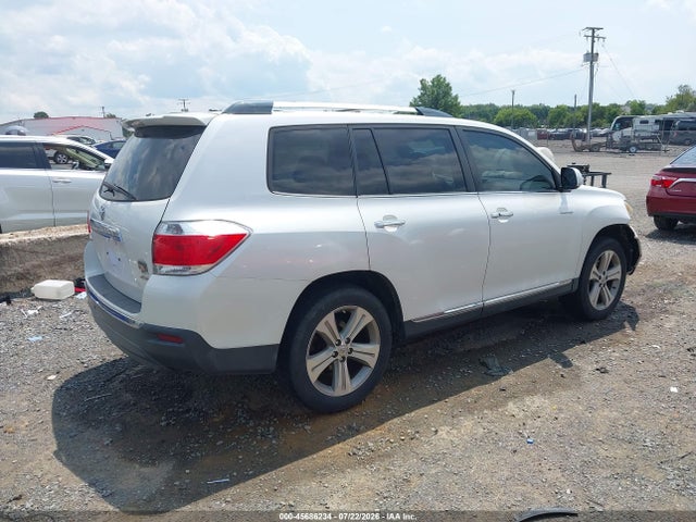 45686234 :رقم المزاد ، 5TDDK3EH9CS154297 vin ، 2012 Toyota Highlander Limited V6 مزاد بيع