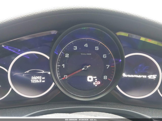 2023 Porsche Panamera 4s მანქანა იყიდება აუქციონზე, vin: WP0AB2A72PL130344, აუქციონის ნომერი: 45686250