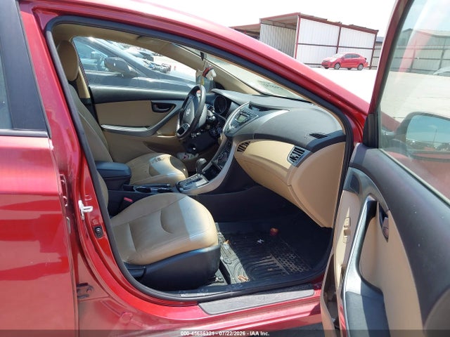 2013 Hyundai Elantra Limited მანქანა იყიდება აუქციონზე, vin: 5NPDH4AE0DH202759, აუქციონის ნომერი: 45686321