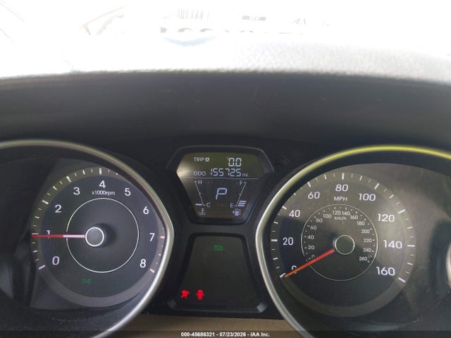 2013 Hyundai Elantra Limited მანქანა იყიდება აუქციონზე, vin: 5NPDH4AE0DH202759, აუქციონის ნომერი: 45686321
