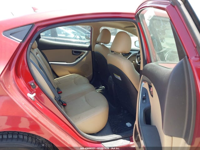 2013 Hyundai Elantra Limited მანქანა იყიდება აუქციონზე, vin: 5NPDH4AE0DH202759, აუქციონის ნომერი: 45686321