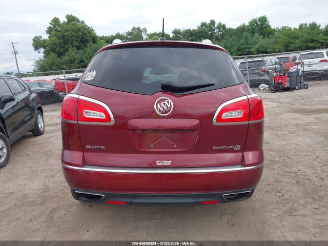 45686324 :رقم المزاد ، 5GAKVBKD7GJ336496 vin ، 2016 Buick Enclave Leather مزاد بيع