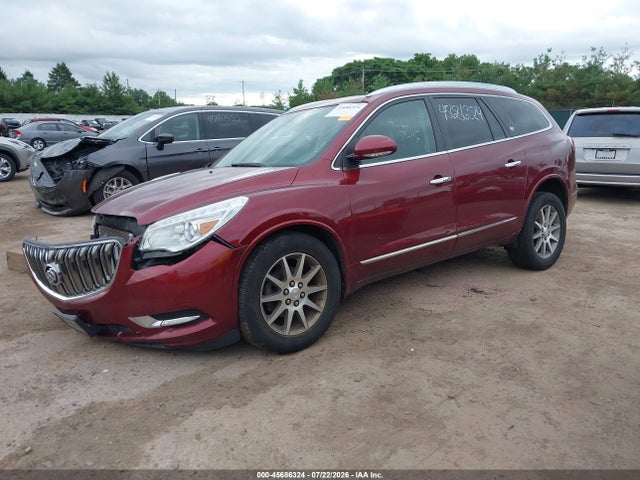 45686324 :رقم المزاد ، 5GAKVBKD7GJ336496 vin ، 2016 Buick Enclave Leather مزاد بيع