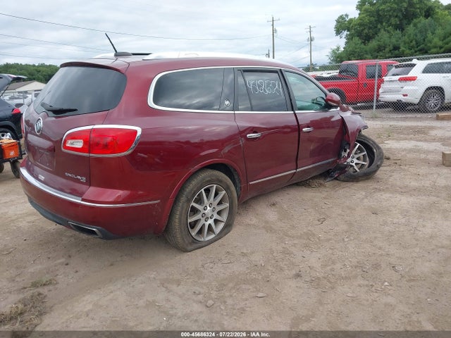 45686324 :رقم المزاد ، 5GAKVBKD7GJ336496 vin ، 2016 Buick Enclave Leather مزاد بيع