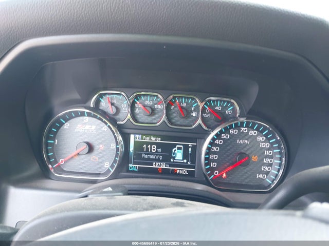 45686419 :رقم المزاد ، 1GCVKREC9HZ252277 vin ، 2017 Chevrolet Silverado 1500 2lt مزاد بيع