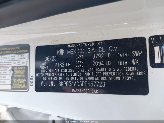 KIA Forte Gt-line 2023 3KPF54AD5PE657723 Image 9