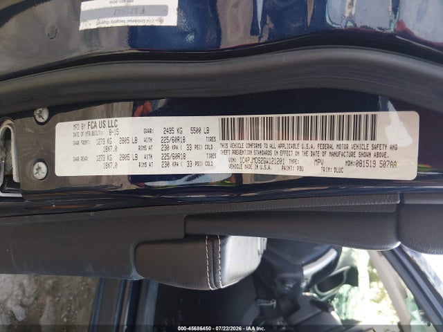 1C4PJMDS2GW121201 Jeep Cherokee Limited