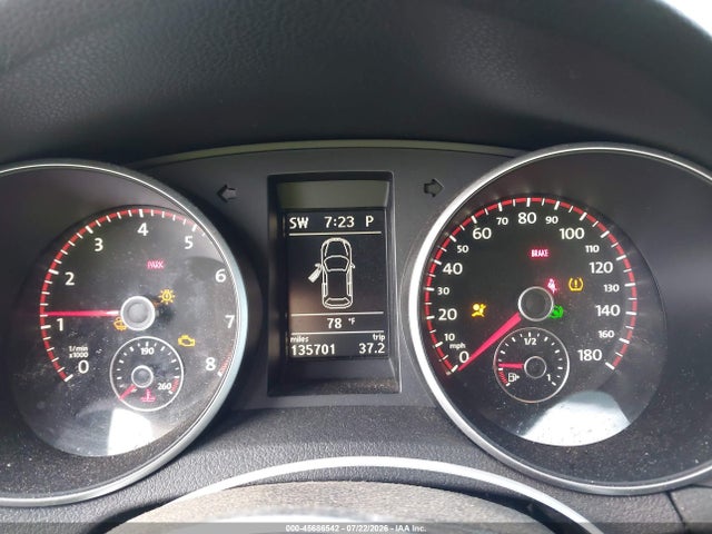 2012 Volkswagen Gti 4-door მანქანა იყიდება აუქციონზე, vin: WVWHD7AJ4CW118027, აუქციონის ნომერი: 45686542