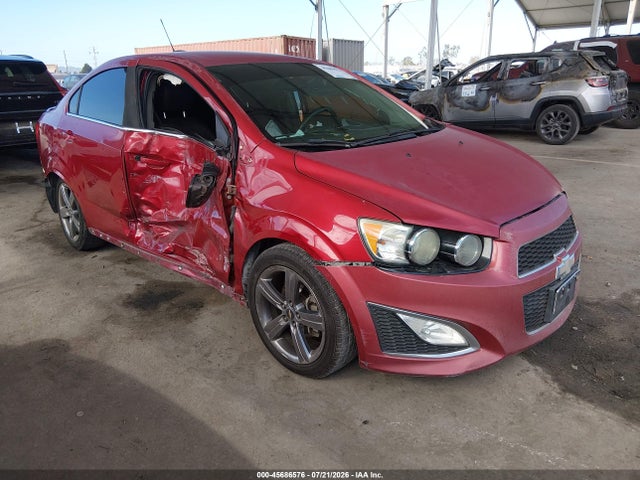 Auction sale of the 2015 Chevrolet Sonic Rs Auto, vin: 1G1JG5SB7F4183886, lot number: 45686576