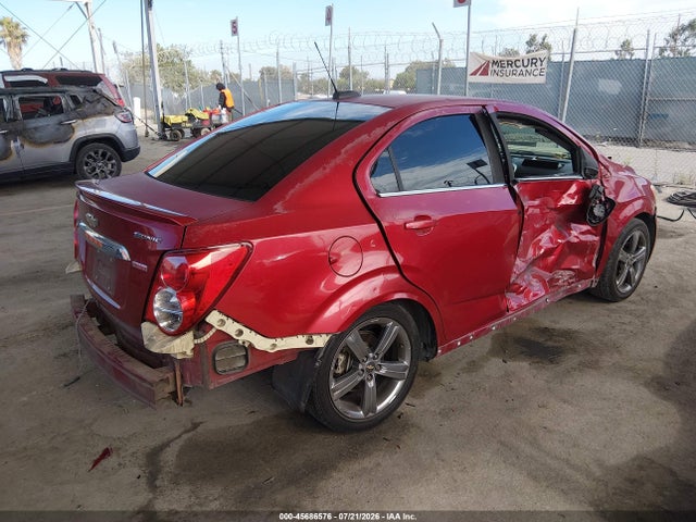 Chevrolet Sonic Rs Auto 2015 1G1JG5SB7F4183886 Image 4