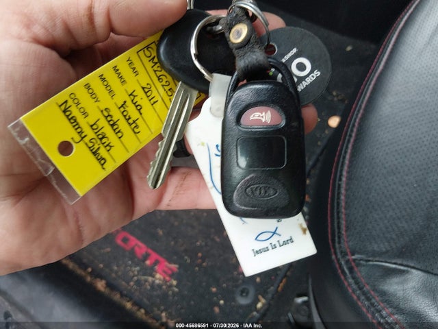 45686591 :رقم المزاد ، KNAFW4A30B5377309 vin ، 2011 Kia Forte Sx مزاد بيع