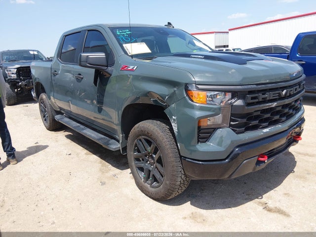 Auction sale of the 2025 Chevrolet Silverado 1500 4wd  Short Bed Custom Trail Boss, vin: 3GCPKCEK9SG318900, lot number: 45686605