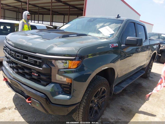 45686605 :رقم المزاد ، 3GCPKCEK9SG318900 vin ، 2025 Chevrolet Silverado 1500 4wd  Short Bed Custom Trail Boss مزاد بيع