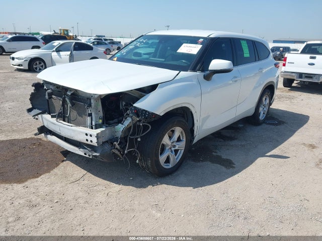 Продажа на аукционе авто 2022 Toyota Highlander Le, vin: 5TDZZRAH1NS539558, номер лота: 45686607