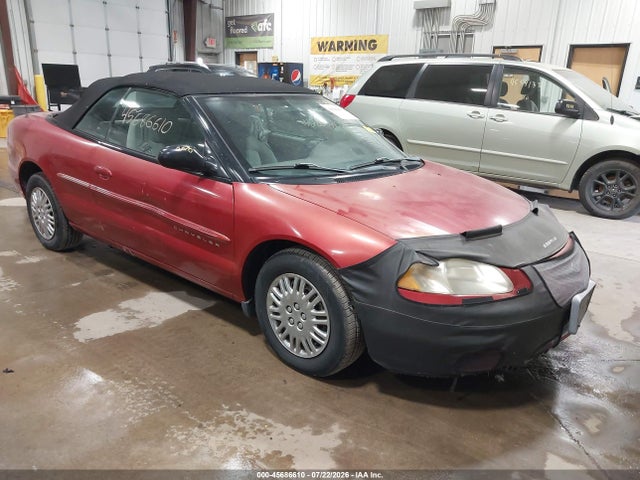 Auction sale of the 2001 Chrysler Sebring Lx, vin: 1C3EL45U91N575481, lot number: 45686610