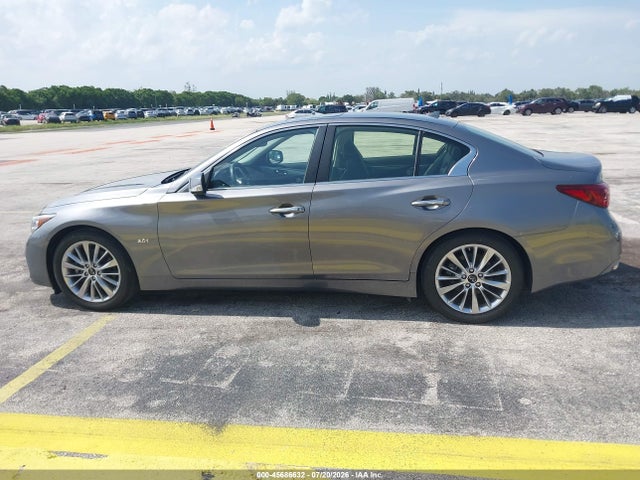 45686632 :رقم المزاد ، JN1EV7AP5KM519541 vin ، 2019 Infiniti Q50 3.0t Luxe مزاد بيع