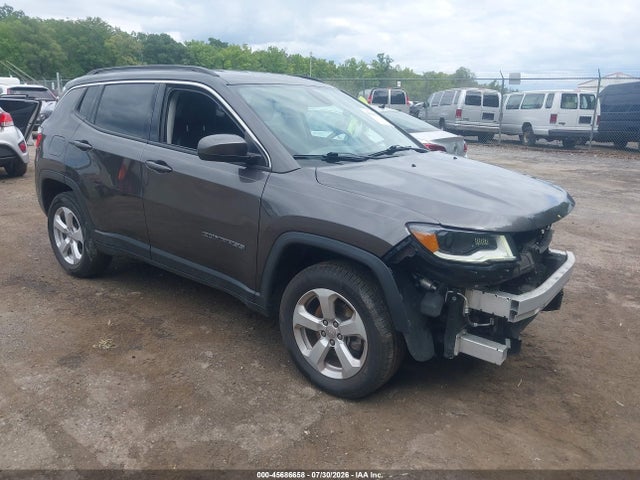 2020 Jeep Compass Latitude 4x4 მანქანა იყიდება აუქციონზე, vin: 3C4NJDBB9LT157476, აუქციონის ნომერი: 45686658