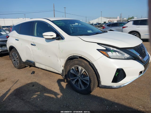 Продажа на аукционе авто 2019 Nissan Murano S, vin: 5N1AZ2MSXKN165542, номер лота: 45686741