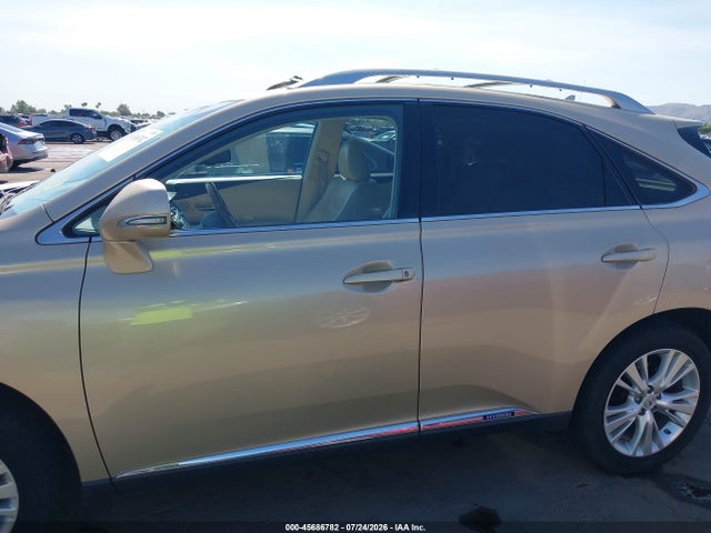 Aukcja sprzedaży 2010 Lexus Rx 450h, vin: JTJBC1BAXA2401876, numer aukcji: 45686782
