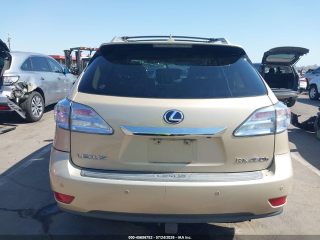 Aukcja sprzedaży 2010 Lexus Rx 450h, vin: JTJBC1BAXA2401876, numer aukcji: 45686782
