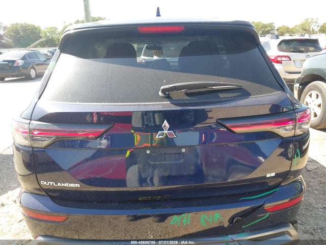45686788 :رقم المزاد ، JA4J3VA82SZ038271 vin ، 2025 Mitsubishi Outlander Se 2.5 2wd مزاد بيع