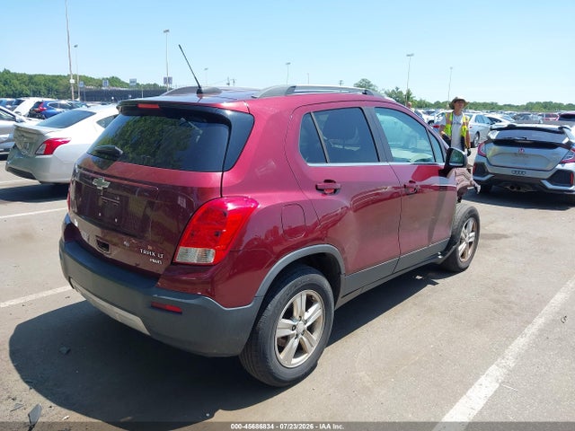 45686834 :رقم المزاد ، 3GNCJPSB4GL185790 vin ، 2016 Chevrolet Trax Lt مزاد بيع
