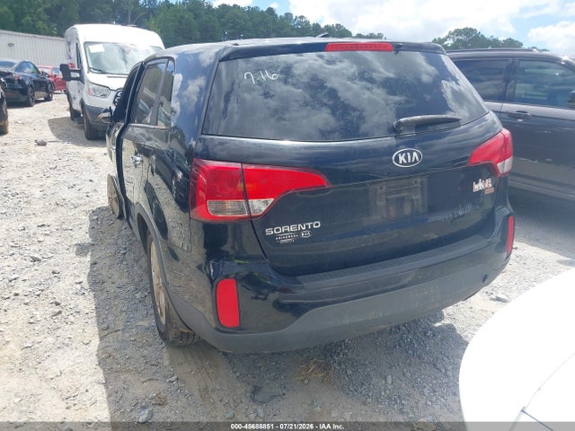 Продажа на аукционе авто 2015 Kia Sorento Lx, vin: 5XYKT3A65FG593796, номер лота: 45686851