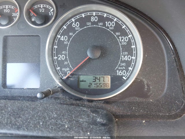 45687003 :رقم المزاد ، WVWPD63B34P249778 vin ، 2004 Volkswagen Passat Gls مزاد بيع