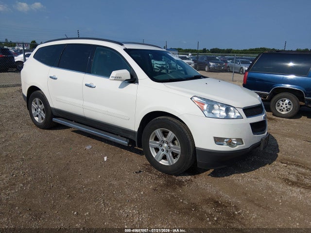 2012 Chevrolet Traverse Lt W/2lt მანქანა იყიდება აუქციონზე, vin: 1GNKRJEDXCJ183719, აუქციონის ნომერი: 45687007