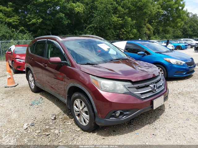 2013 Honda Cr-v Ex-l მანქანა იყიდება აუქციონზე, vin: 5J6RM4H74DL073391, აუქციონის ნომერი: 45687025