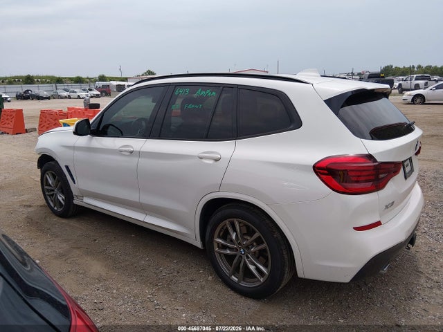 Продажа на аукционе авто 2021 Bmw X3 Xdrive30i, vin: 5UXTY5C03M9F02132, номер лота: 45687045