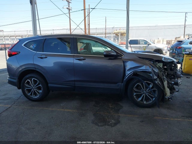 45687058 :رقم المزاد ، 7FARW1H51NE013381 vin ، 2022 Honda Cr-v 2wd Ex مزاد بيع