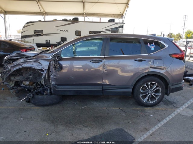 45687058 :رقم المزاد ، 7FARW1H51NE013381 vin ، 2022 Honda Cr-v 2wd Ex مزاد بيع