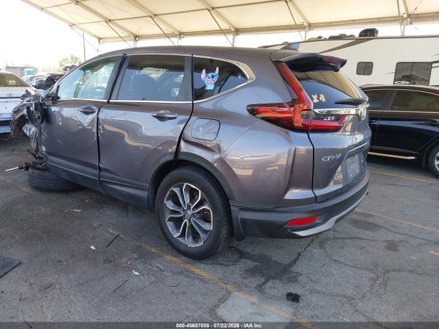 45687058 :رقم المزاد ، 7FARW1H51NE013381 vin ، 2022 Honda Cr-v 2wd Ex مزاد بيع