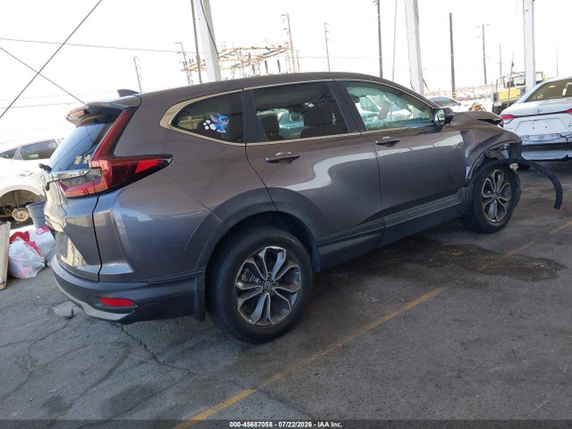 45687058 :رقم المزاد ، 7FARW1H51NE013381 vin ، 2022 Honda Cr-v 2wd Ex مزاد بيع