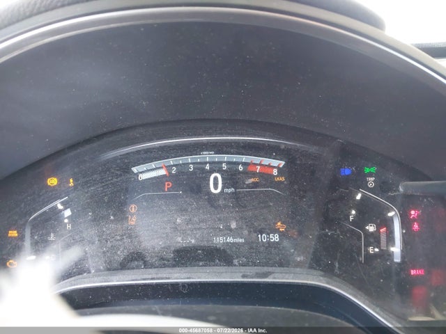 45687058 :رقم المزاد ، 7FARW1H51NE013381 vin ، 2022 Honda Cr-v 2wd Ex مزاد بيع